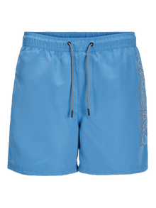 Jack & Jones Klasikinis kirpimas Klasikinio kirpimo maudymosi šortai Mini -Pacific Coast - 12256153