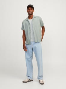 Jack & Jones Relaxed Fit Resort shirt -Gray Mist - 12256235