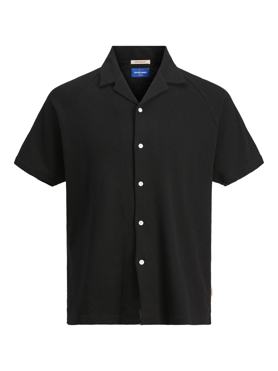 Jack & Jones Camisa estilo resort Relaxed Fit -Black - 12256235