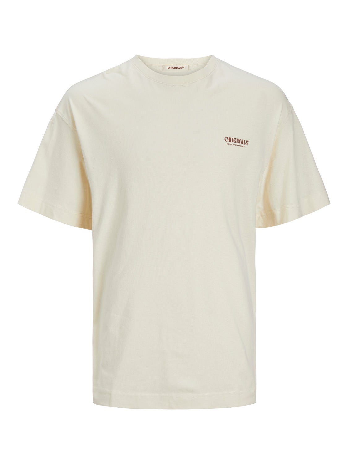 Gedruckt Rundhals T-shirt | Weiß | Jack & Jones® 