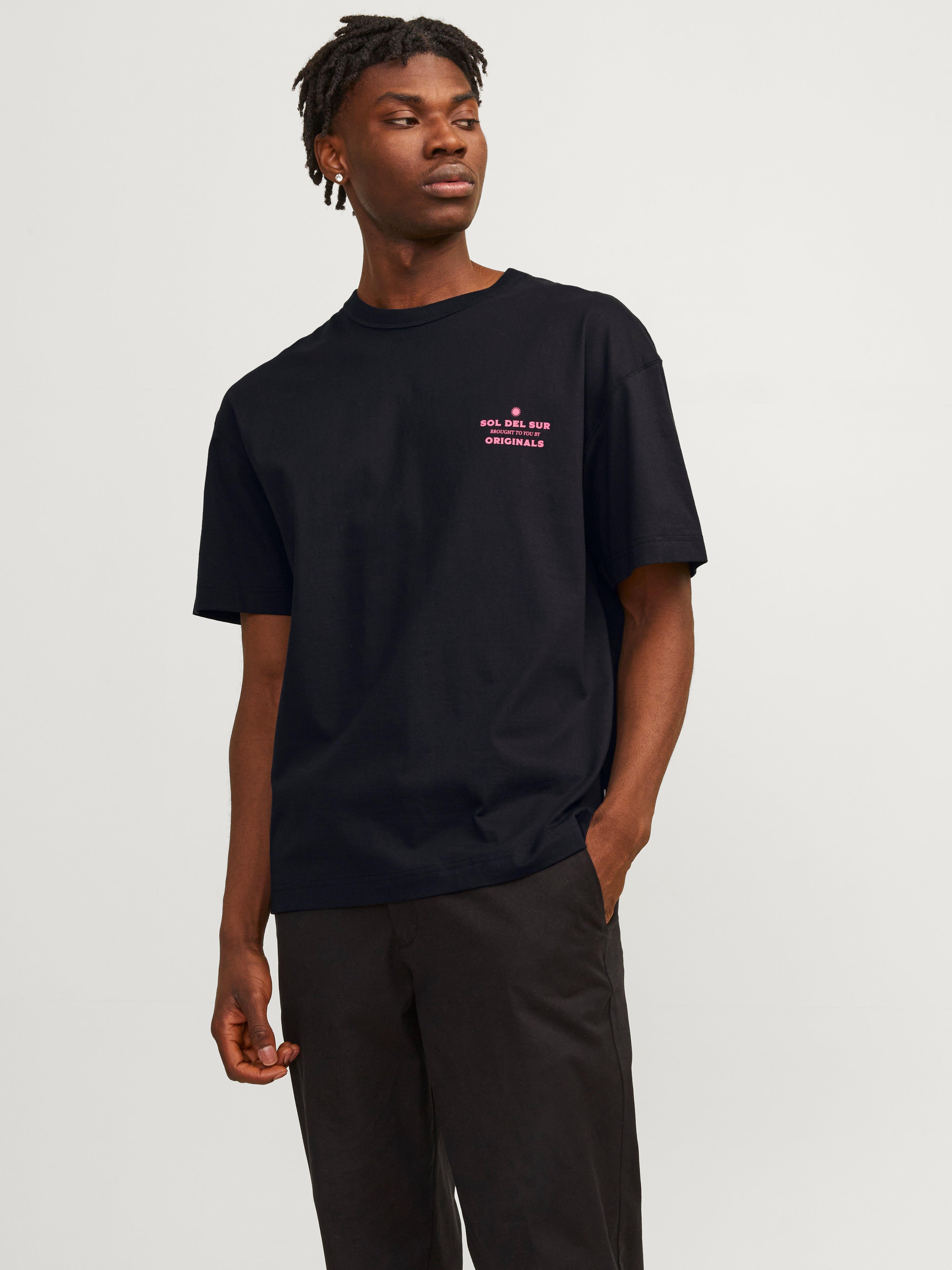 Jack & Jones Printed Crew neck T-shirt - 12256258