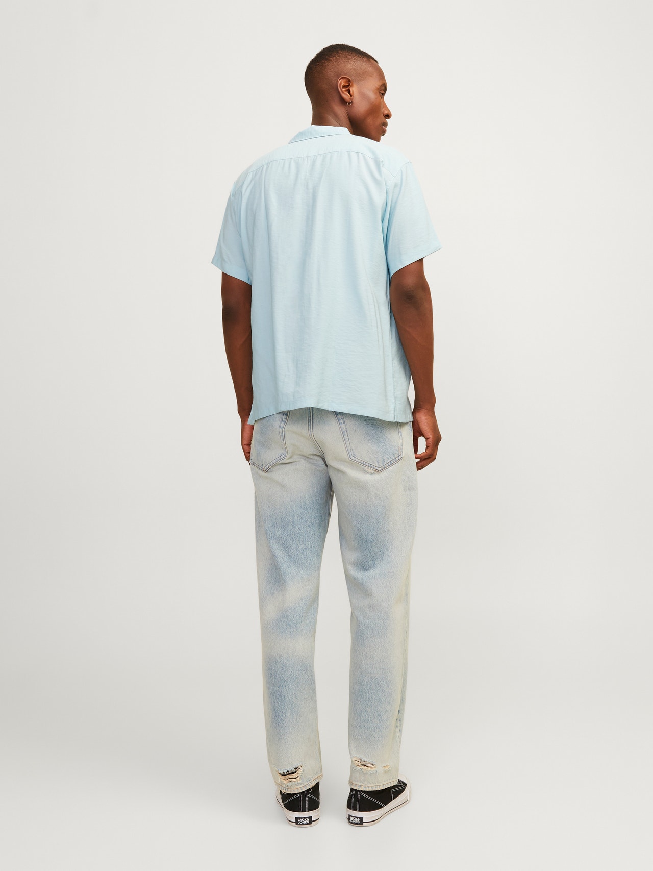 Jack & Jones Relaxed Fit Nyári ing -Crystal Blue - 12256322