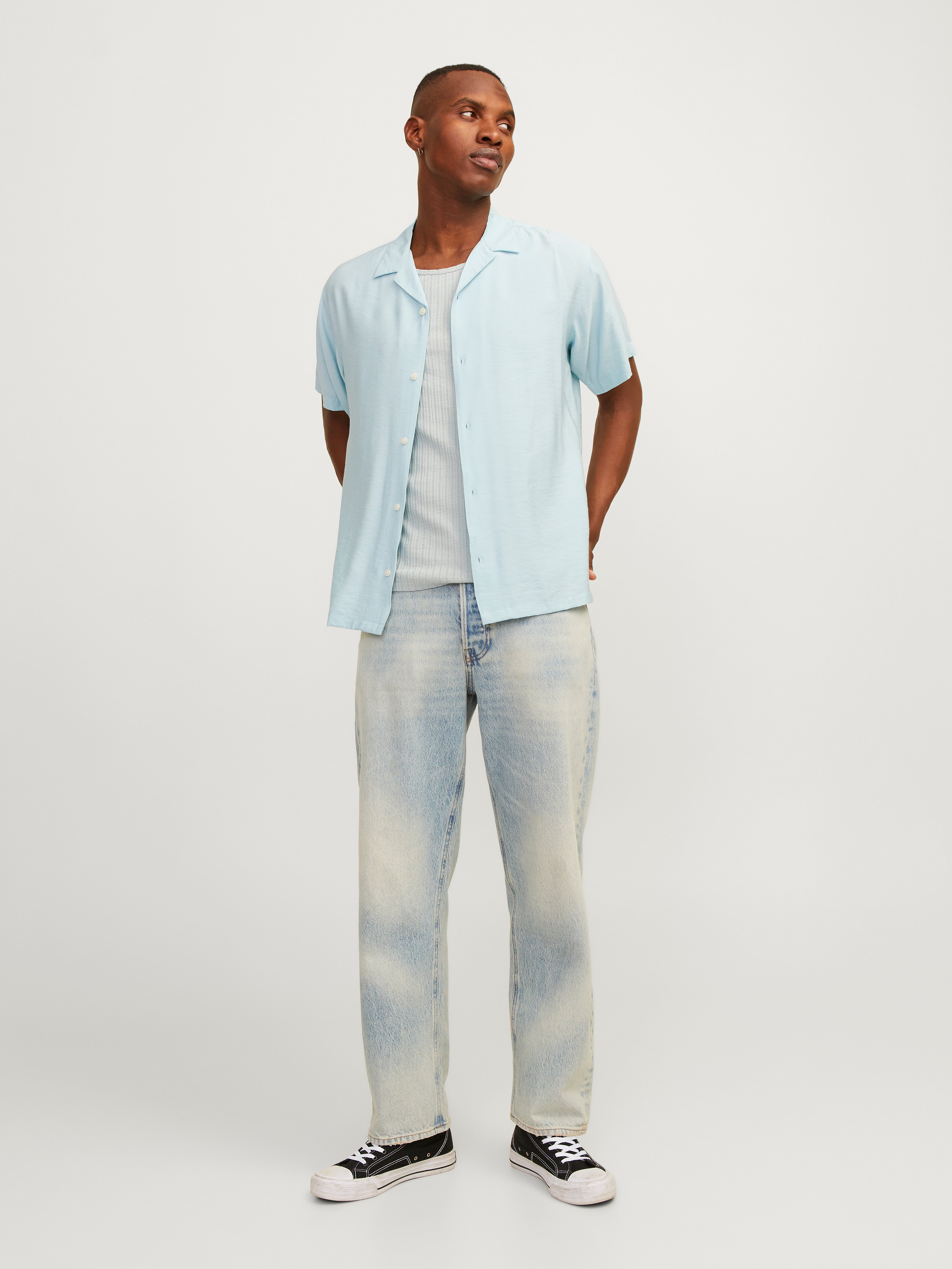 Relaxed Fit Hawaii-Hemd