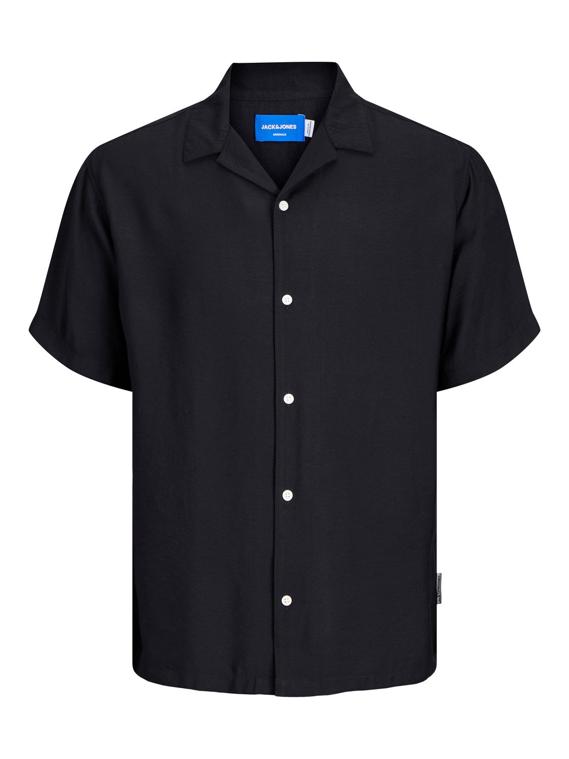 Jack & Jones Relaxed Fit Resort overhemd -Black - 12256322