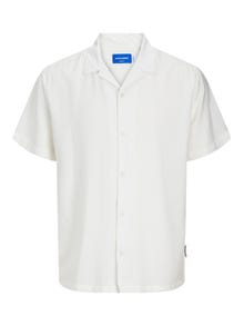 Jack & Jones Relaxed Fit Resort shirt -Cloud Dancer - 12256322