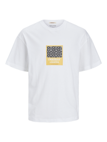 Jack & Jones Camiseta Estampado -Bright White - 12256328