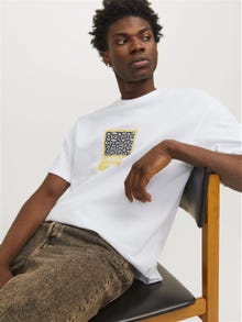 Jack & Jones Camiseta Estampado -Bright White - 12256328