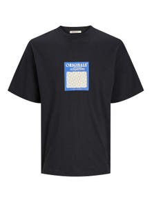 Jack & Jones Gedruckt Rundhals T-shirt -Black - 12256328