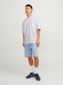 Jack & Jones Potištěný Kruhový výstřih Tričko -Bright White - 12256330