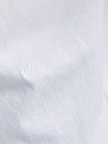 Jack & Jones Camiseta Estampado Cuello redondo -Bright White - 12256330