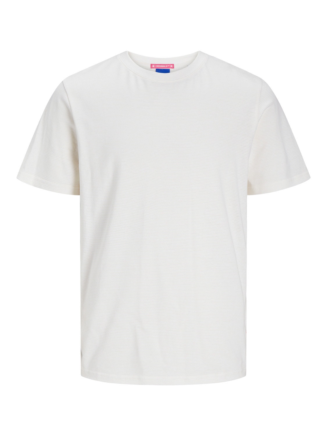 Jack & Jones Gładki Okrągły dekolt T-shirt -Buttercream - 12256339