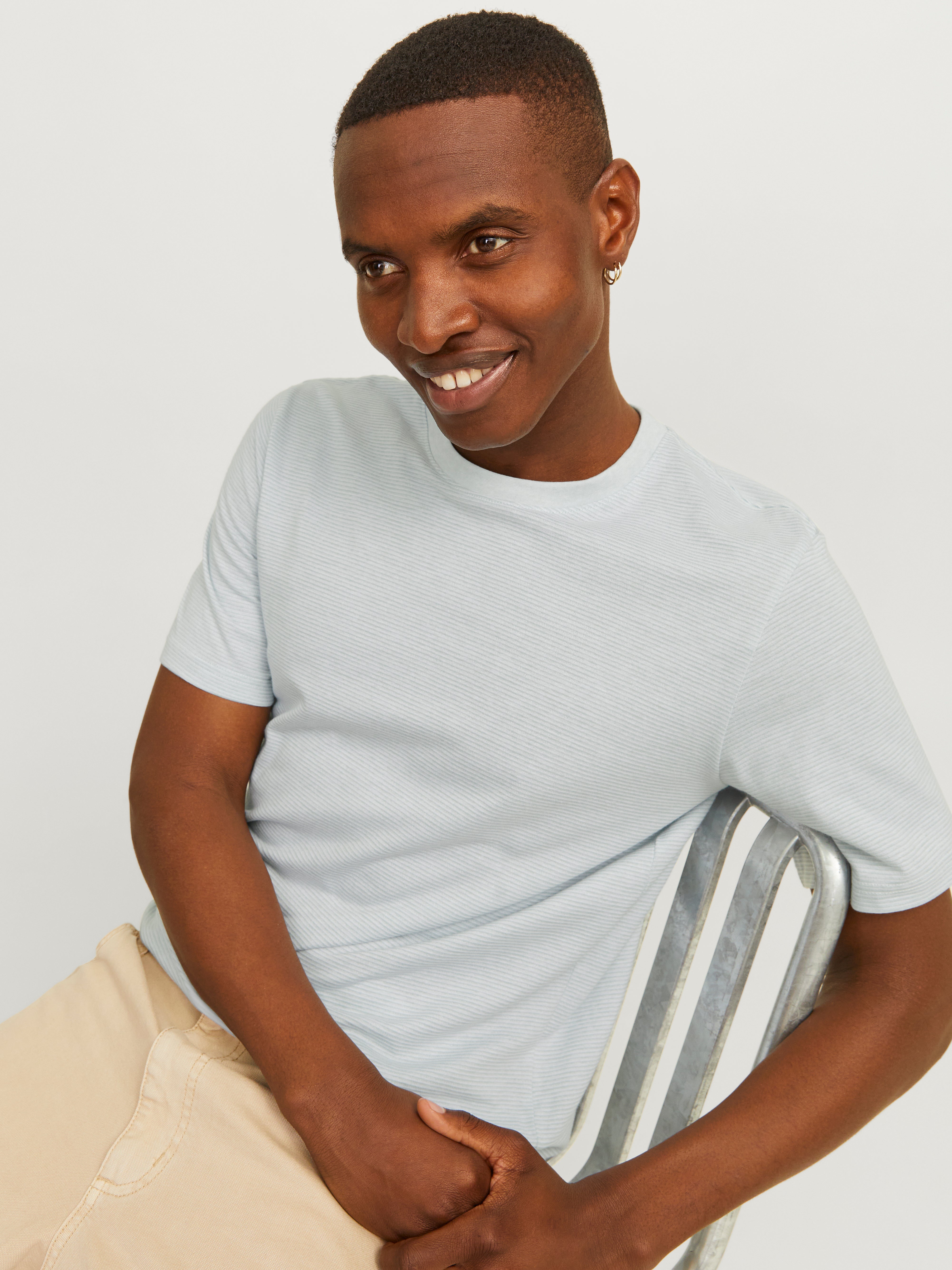 Jack & Jones Bez vzoru Kruhový výstřih Tričko - 12256339