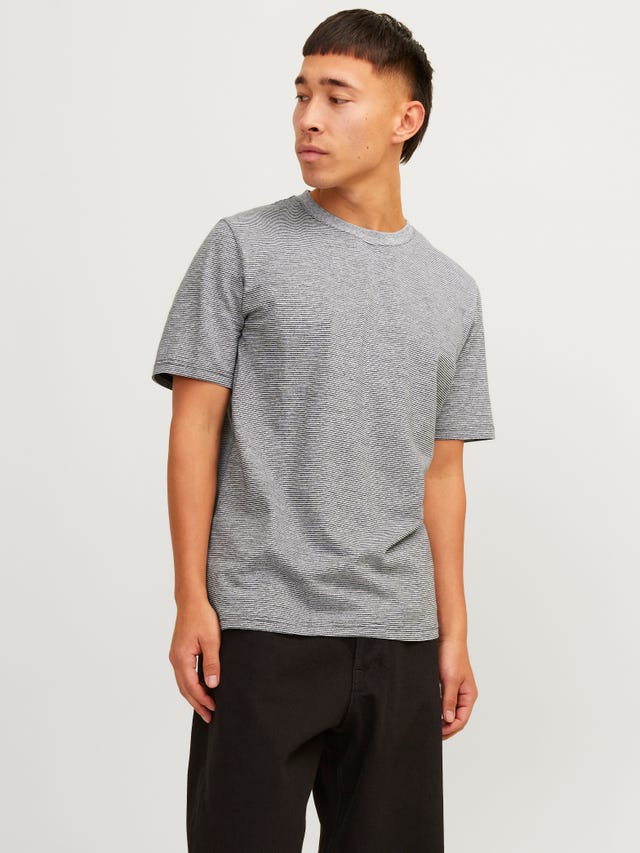 Jack & Jones Bez vzoru Kruhový výstřih Tričko - 12256339