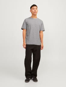 Jack & Jones Bez vzoru Kruhový výstřih Tričko -Black - 12256339