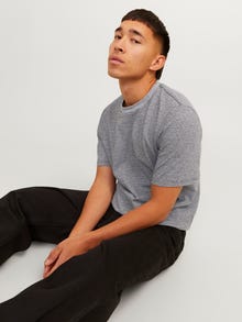 Jack & Jones Sima Környak Trikó -Black - 12256339