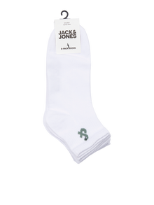 Jack & Jones 5-pack Socks -White - 12256344