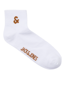 Jack & Jones 5-pack Socks -White - 12256344