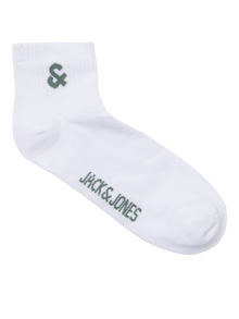 Jack & Jones Paquete de 5 Calcetines -White - 12256344