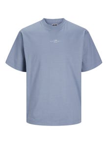 Jack & Jones Bedrukt Ronde hals T-shirt -Flint Stone - 12256364