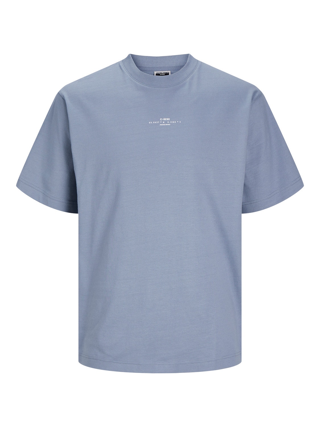 Jack & Jones Nadruk Okrągły dekolt T-shirt -Flint Stone - 12256364