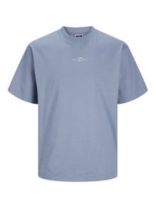 Jack & Jones Nyomott mintás Környak Trikó -Flint Stone - 12256364