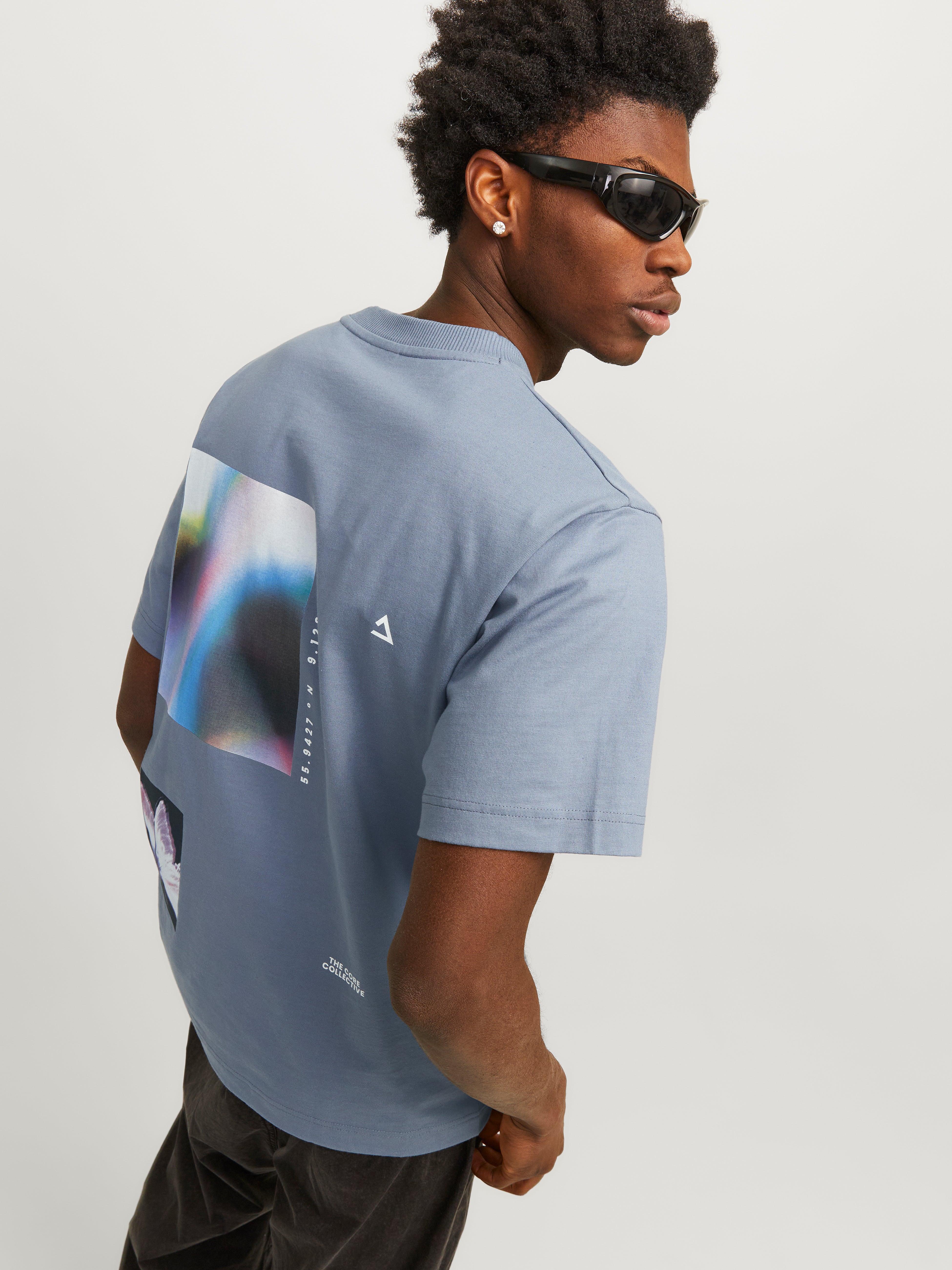 Jack & Jones Printed Crew neck T-shirt - 12256364