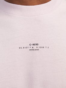 Jack & Jones T-shirt Estampar Decote Redondo -Winsome Orchid - 12256364