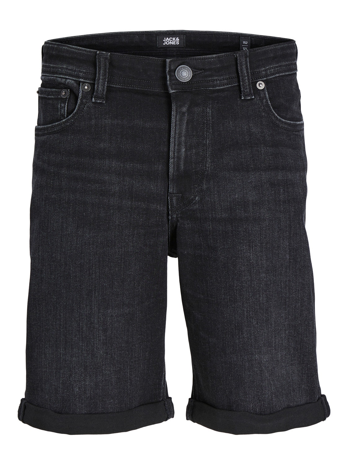 Jack & Jones Poikien Relaxed Fit Farkkushortsit -Black Denim - 12256369