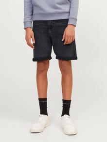 Jack & Jones Relaxed Fit Džinsiniai šortai For boys -Black Denim - 12256369