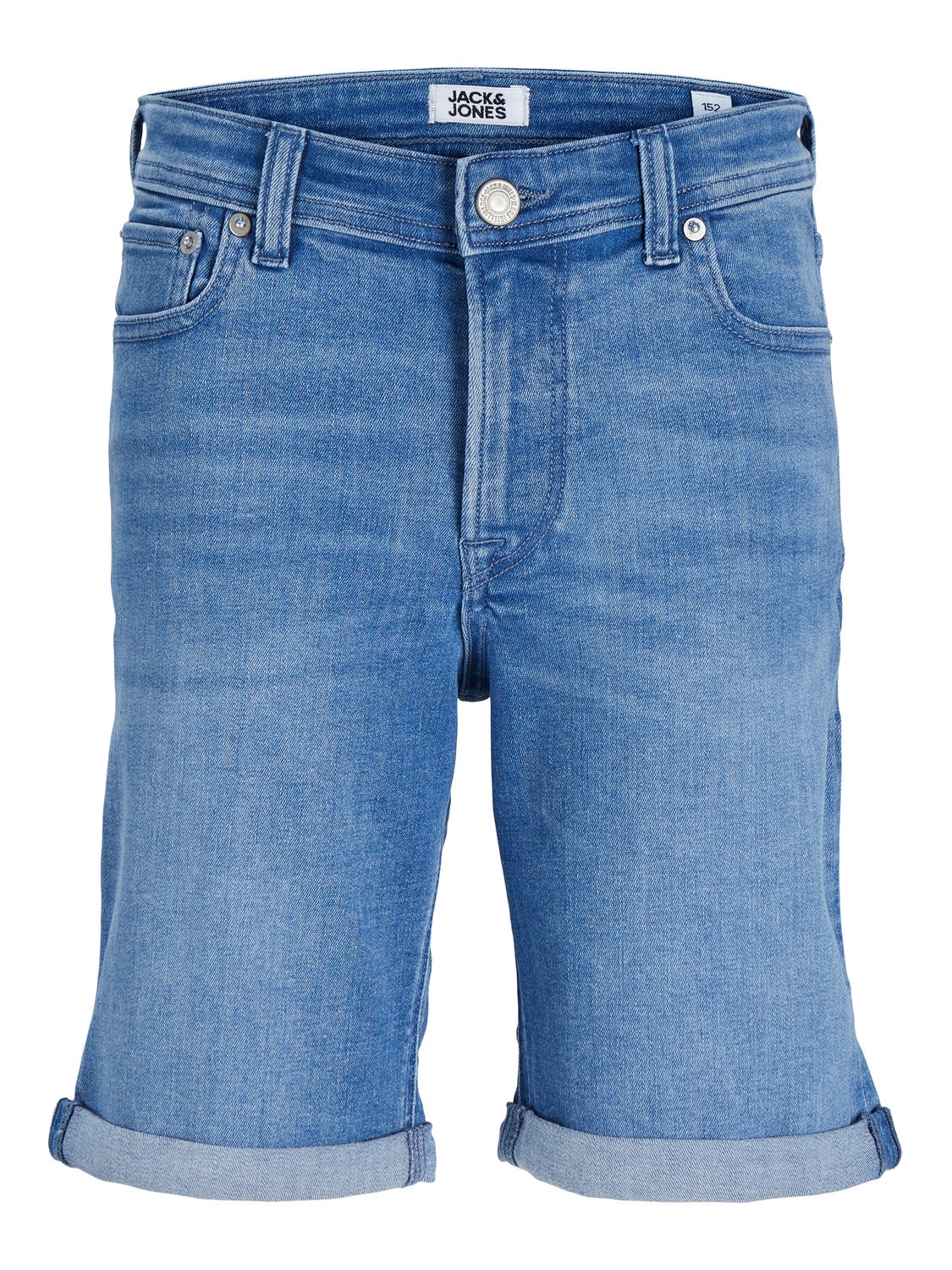 Jack & Jones Relaxed Fit Denim shorts For boys -Blue Denim - 12256369