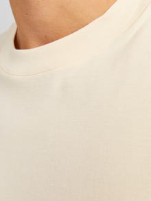 Jack & Jones Nadruk Okrągły dekolt T-shirt -Buttercream - 12256385