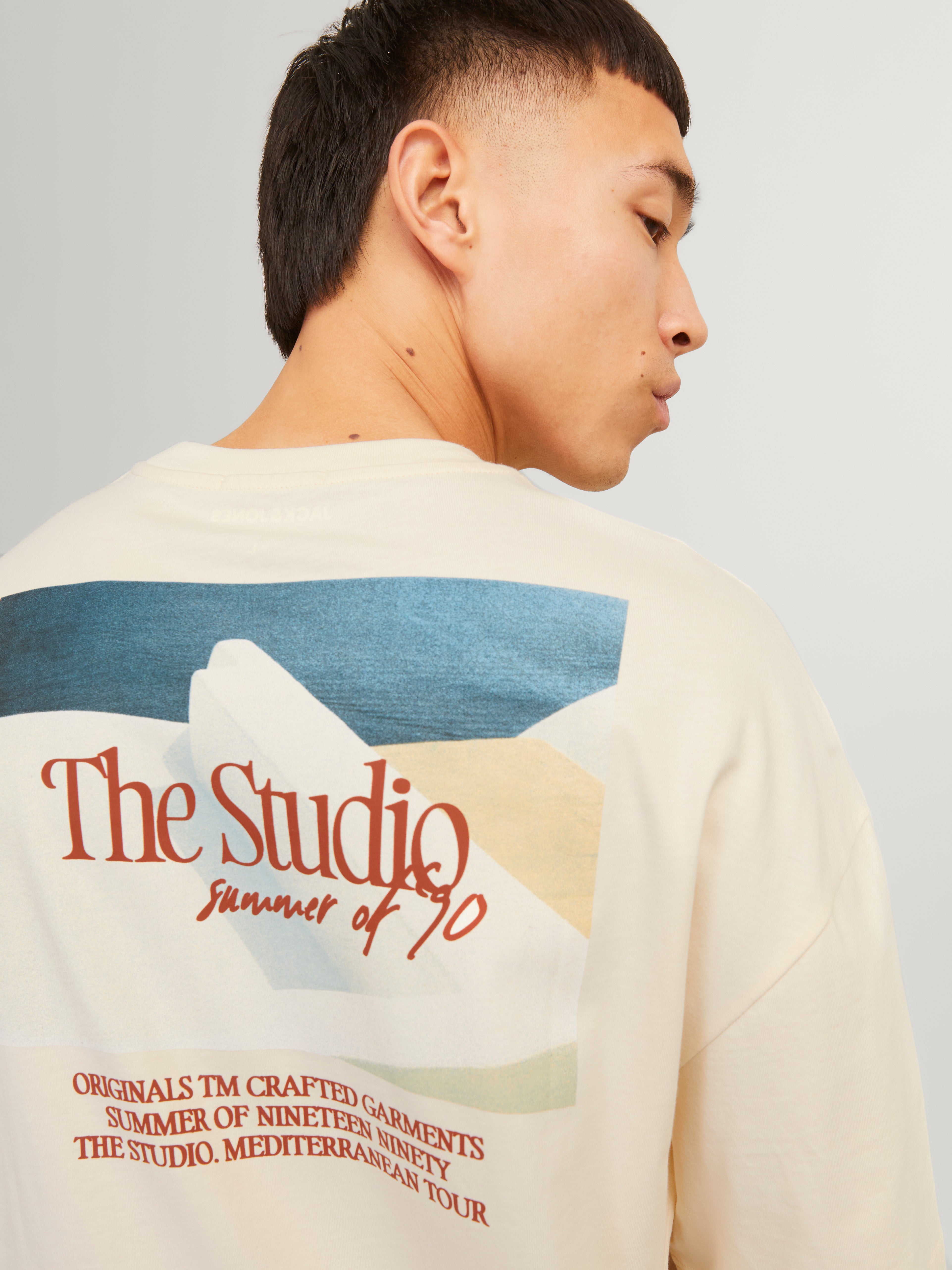 Jack & Jones Printed Crew neck T-shirt - 12256385