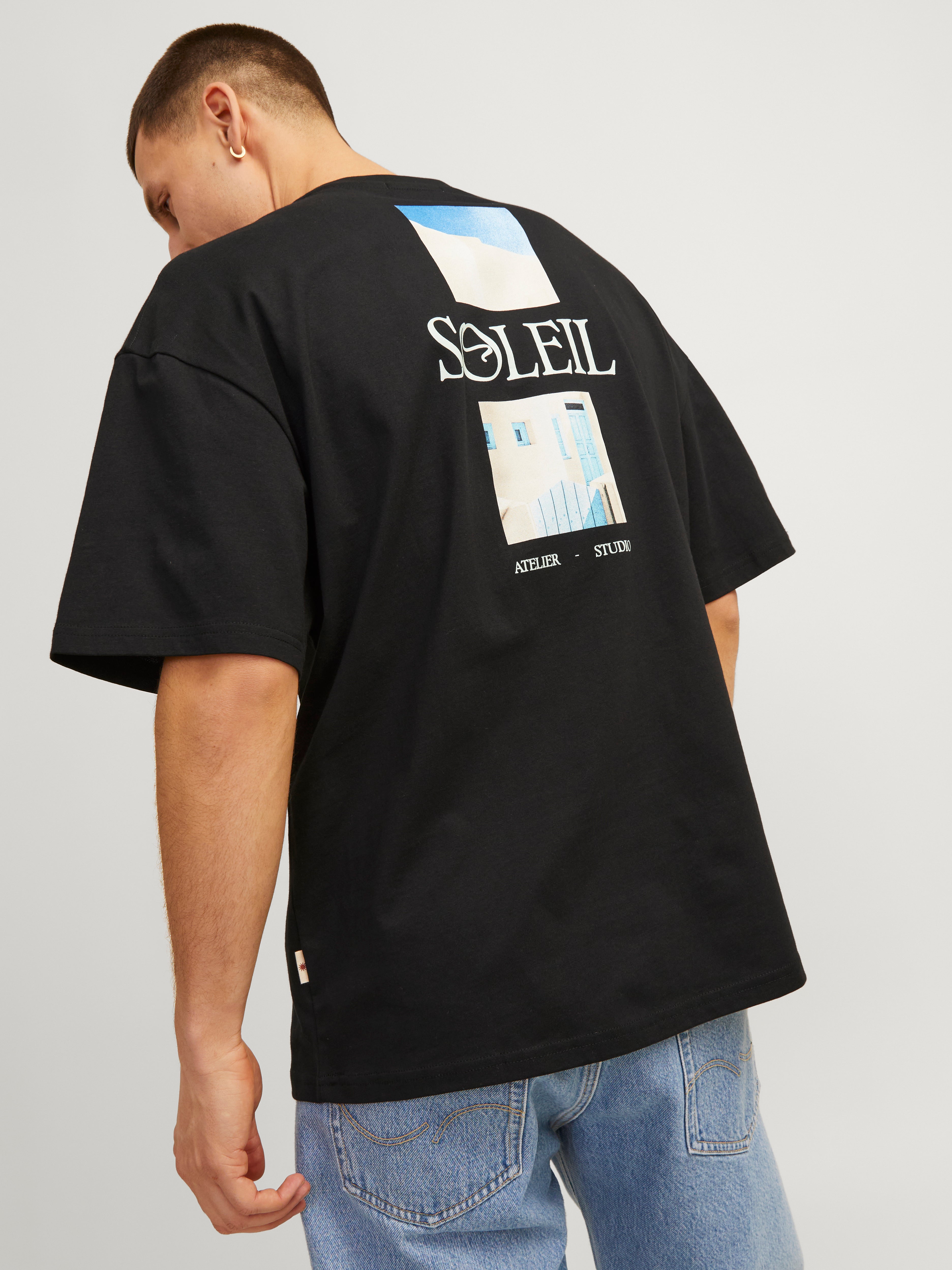 Jack & Jones Printed Crew neck T-shirt - 12256385