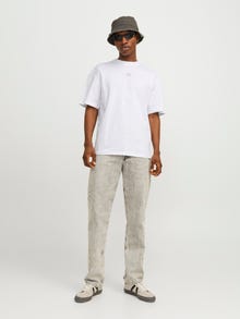 Jack & Jones T-shirt Imprimé Col rond -White - 12256398