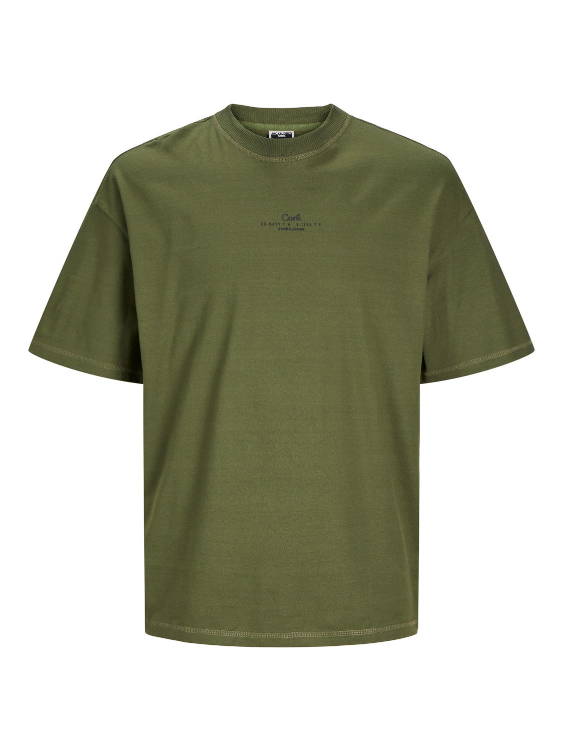 Jack & Jones Printet Crew neck T-shirt -Cypress - 12256398