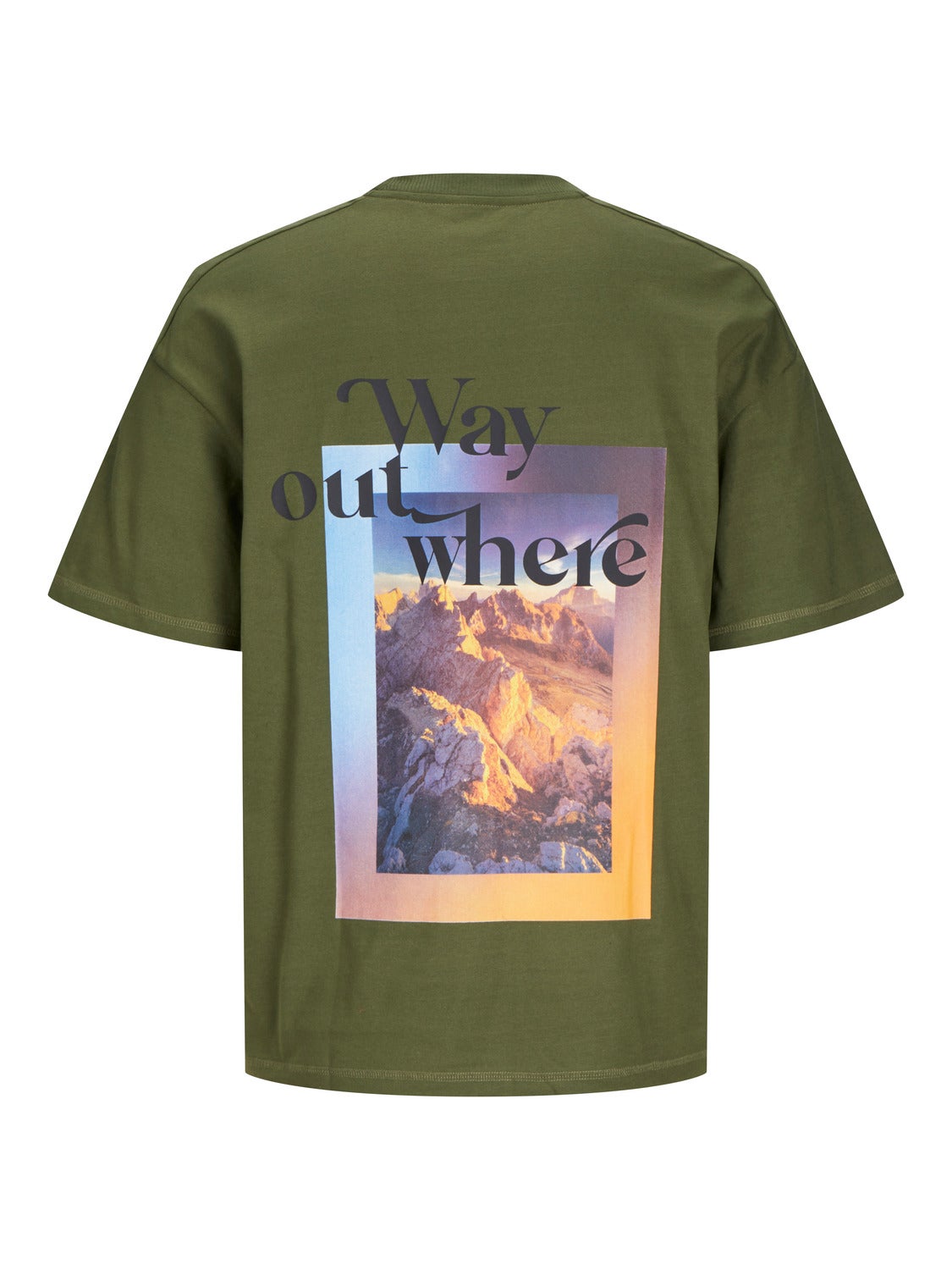 Jack & Jones T-shirt Imprimé Col rond -Cypress - 12256398