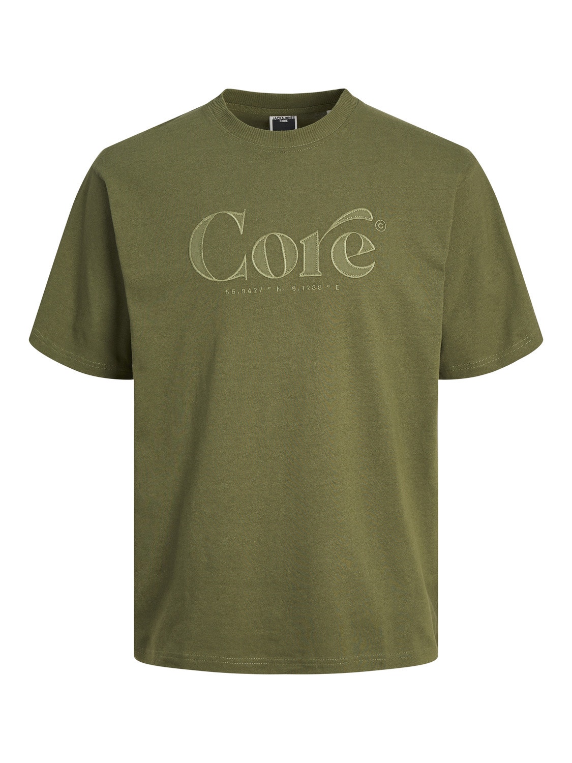Jack & Jones Bedrukt Ronde hals T-shirt -Cypress - 12256401