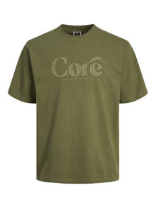 Jack & Jones Gedruckt Rundhals T-shirt -Cypress - 12256401