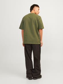 Jack & Jones Gedrukt Ronde hals T-shirt -Cypress - 12256401