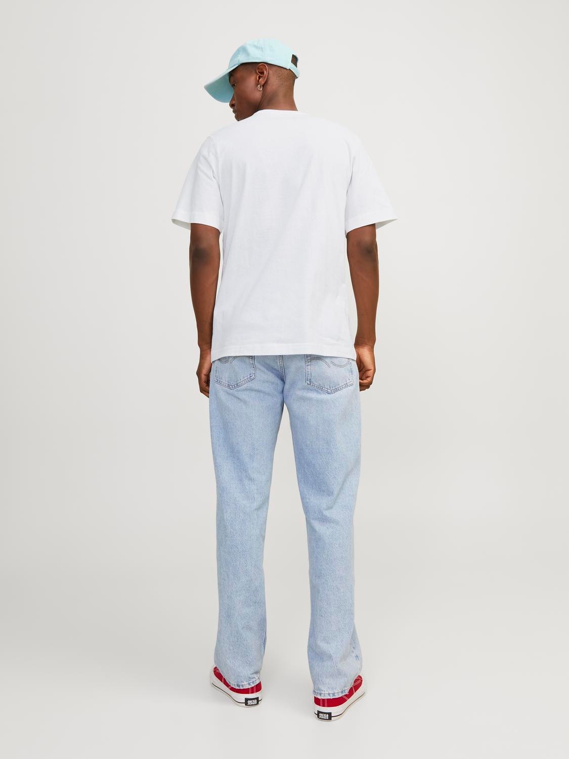 Jack & Jones Καλοκαιρινό μπλουζάκι -Bright White - 12256406