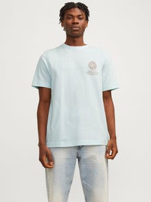Jack & Jones Gedruckt T-shirt -Skylight - 12256406