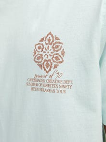 Jack & Jones Gedruckt Rundhals T-shirt -Skylight - 12256406