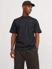 Jack & Jones Gedruckt Rundhals T-shirt -Black - 12256407