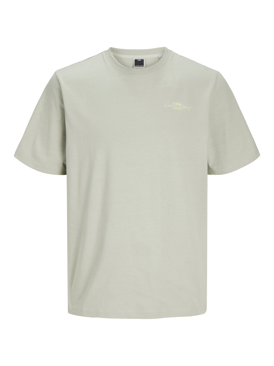 Jack & Jones Bedrukt Ronde hals T-shirt -Desert Sage - 12256407