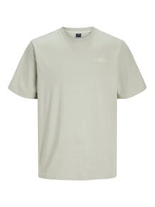 Jack & Jones Printed Crew neck T-shirt -Desert Sage - 12256407