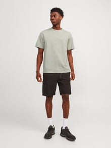 Jack & Jones Printed Crew neck T-shirt -Desert Sage - 12256407