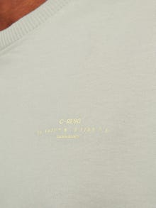 Jack & Jones Nadruk Okrągły dekolt T-shirt -Desert Sage - 12256407