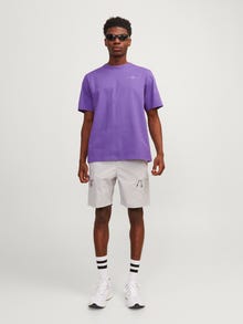 Jack & Jones Gedrukt Ronde hals T-shirt -Deep Lavender - 12256407