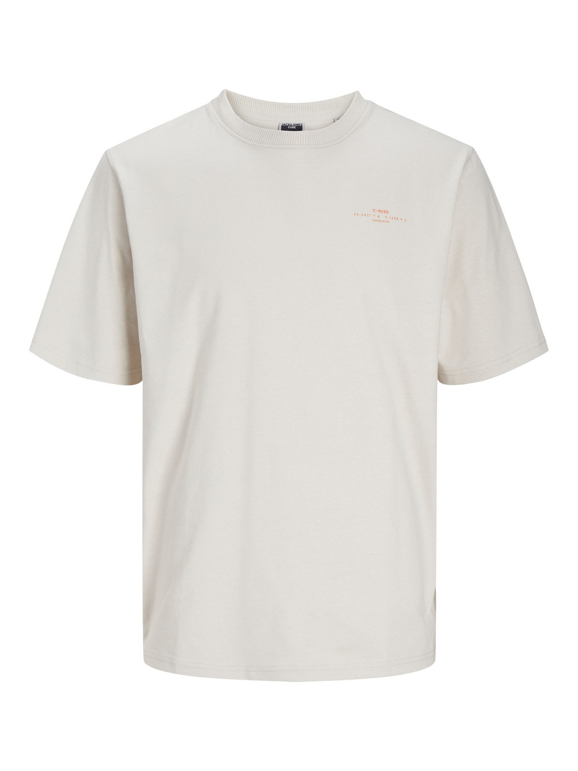 Jack & Jones Printed Crew neck T-shirt -Moonbeam - 12256407