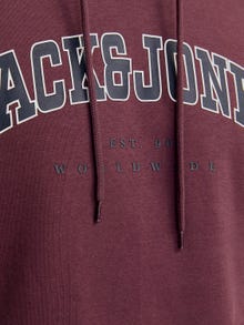 Jack & Jones Logo Huppari -Vineyard Wine - 12256521